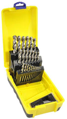 Bordo 25 Piece Bright HSS Jobber Drill Set in ABS Plastic Case  2007-M3-C16