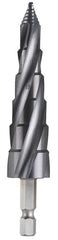 Bordo Step Tip Step Drill 10mm Deep Cut 9-19mm x 2mm HSS-Co5 (Cobalt) TiAlN Coated 1/4