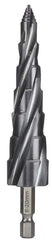 Bordo Step Tip Step Drill 10mm Deep Cut Tapping 4.2,5,6.8,8.5,10.2,12,14mm HSS-Co5 (Cobalt) TiAlN Coated 1/4