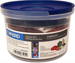PFERD Combiclick 125mm Polishing Starter Pack 49900029