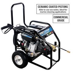 SP Jetwash Pressure Washer - Petrol Commercial - 4000PSI - 23.4LPM 15HP SP400P
