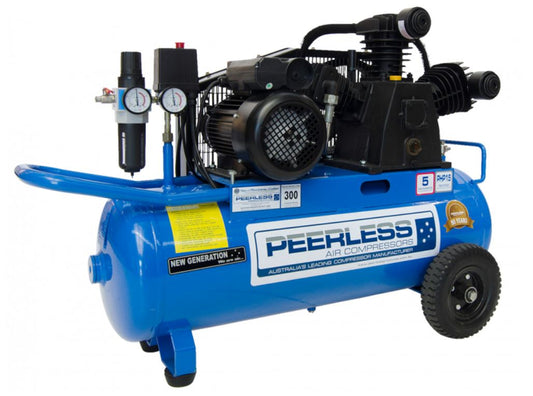 Peerless PHP15 High Pressure Portable, 300LPM, 15AMP 00100 Compressor Peerless Products