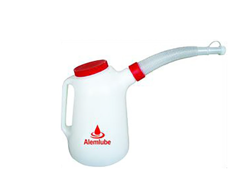 Alemlube Oil and Fluid Bottle Pourer 1L capacity flexible spout 1000MFN plastic bottle pourer Alemlube