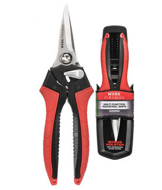 MVRK Piranha 200mm Multi Function Industrial Snips 1003-MF200 Plier and Cutters MVRK