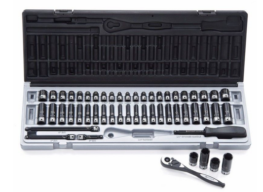 Dual Action DASET2-53 PCE 6PT 1/4" Dr Socket Set 10045302 Socket Set Dual Action