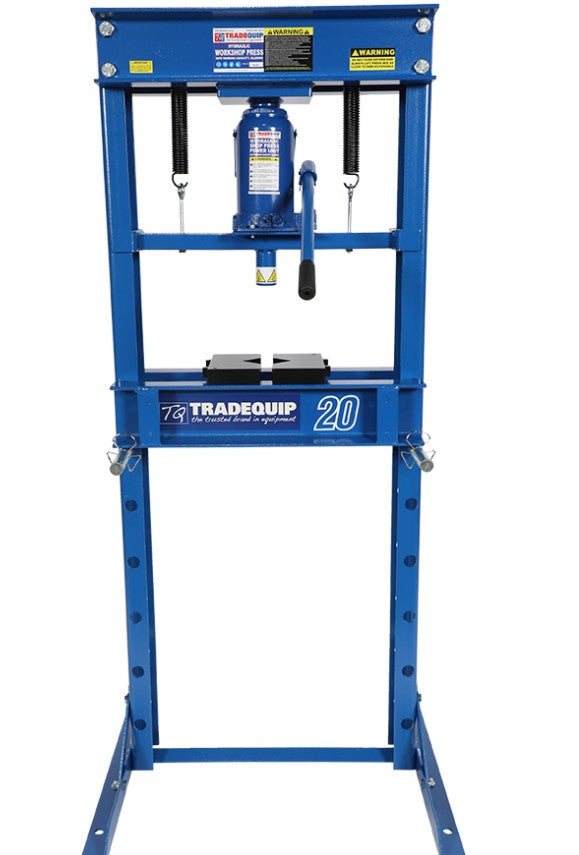 TQB Hydraulic Work Shop Press 20,000kg 1061T Hydraulic Press Trade Quip