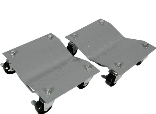 TQB Wheel Dollies 1360KG Pair 1181T Dollie Trade Quip