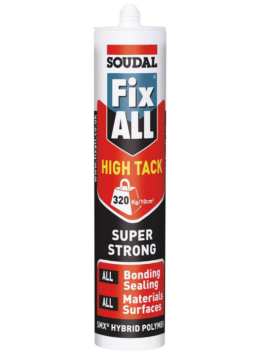 Soudal Fix All High Tack 290ml x 12 Sealant Soudal