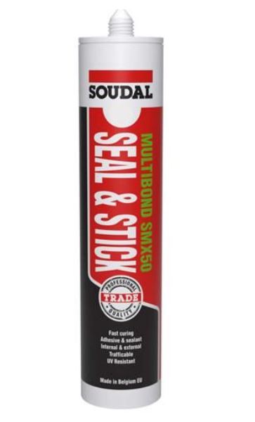 Soudal Multibond SMX50 Seal & Stick FC 290ml Box of 12 Sealant Soudal