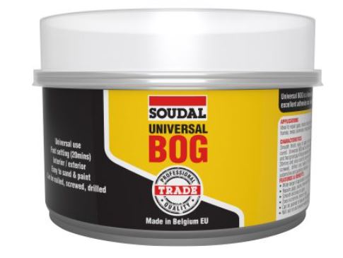 Soudal Universal Bog Filler 1.5kg Ivory x 12 132561 filler Soudal
