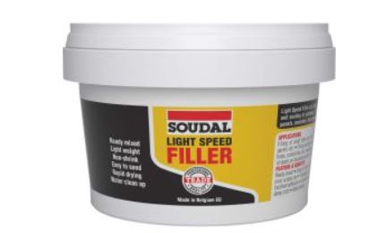 Soudal Light Speed Filler 250ml White x 12 132673 filler Soudal