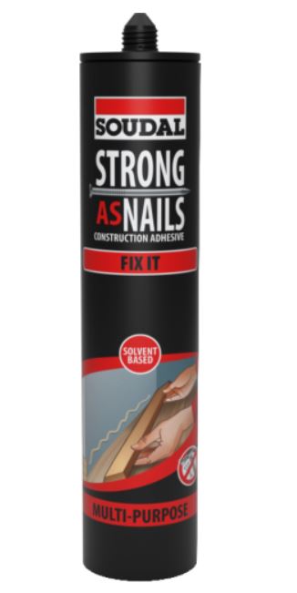 Soudal Strong As Nails Fix It Beige 350gm x 12 144898 Adhesive Soudal