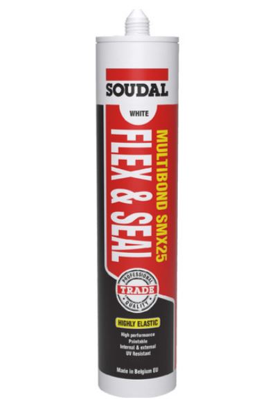 Soudal Multibond SMX25 Flex & Seal 290ml Box of 12 Sealant Soudal