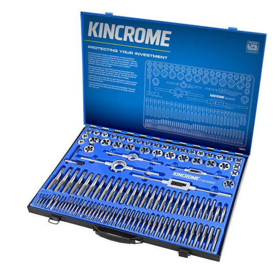 Kincrome Tap & Die Set 110 Piece NC / NF / Metric & Imperial 190822 wrench tap Kincrome