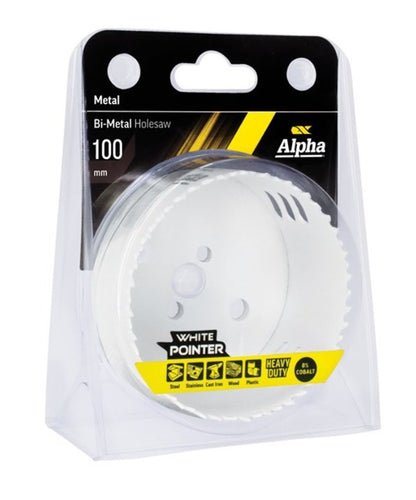 Alpha 100mm Holesaw HSV100 Holesaws Alpha