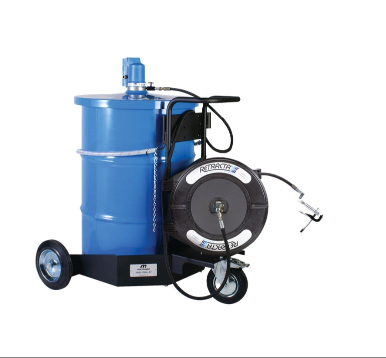 Macnaught Trolley Based 180kg Portable Greasing System GS100-01