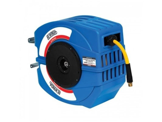 Alemlube Rewinda Compressed Air Hose Reel 20m X 12mm Blue Cover AR1220CAB Air Hose Reel Alemlube