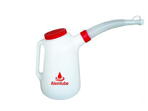 Alemlube Oil and Fluid Bottle Pourer 2L capacity flexible spout 2000MFN plastic bottle pourer Alemlube