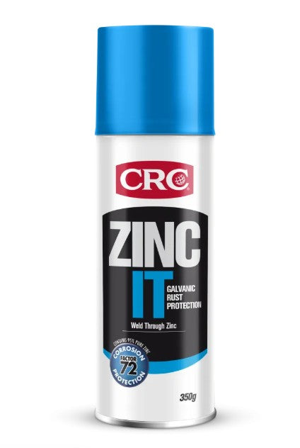 CRC Zinc It Spray 350 gms 2085 Metallic Zinc Spray CRC