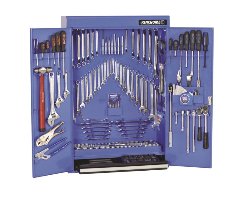 Kincrome Tool Cabinet 227 Piece 1/4, 3/8 & 1/2" Drive 21083 Toolbox Kincrome