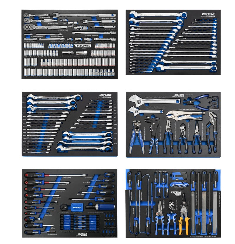 Kincrome EVOLUTION Trolley Tool Kit 493 Piece 13 Drawer (53") P1730