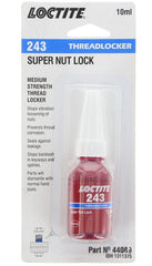 Loctite 243 Threadlocker Medium Strength Blue 10ml Super Nut Lock 243-010ML/LOCTITE