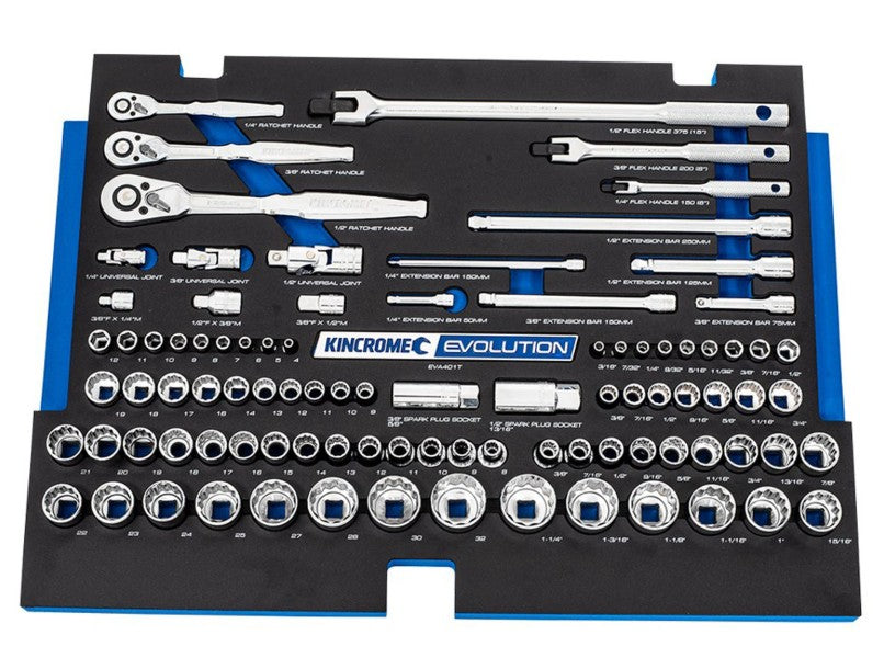 Kincrome EVOLUTION Deep Chest Tool Kit 174 Piece 7 Drawer 26" K1219 Tool Box Kincrome