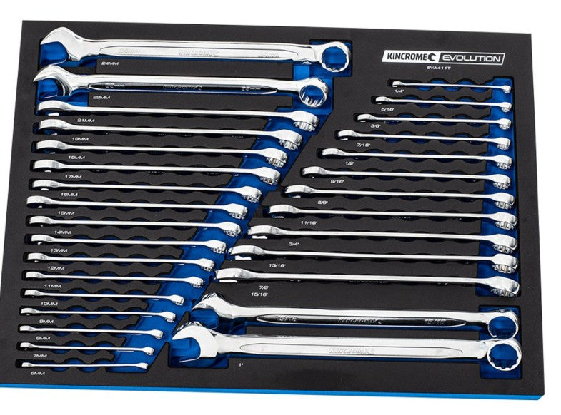 Kincrome EVOLUTION Deep Chest Tool Kit 174 Piece 7 Drawer 26" K1219 Tool Box Kincrome
