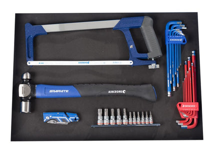 Kincrome EVOLUTION Deep Chest Tool Kit 174 Piece 7 Drawer 26" K1219 Tool Box Kincrome