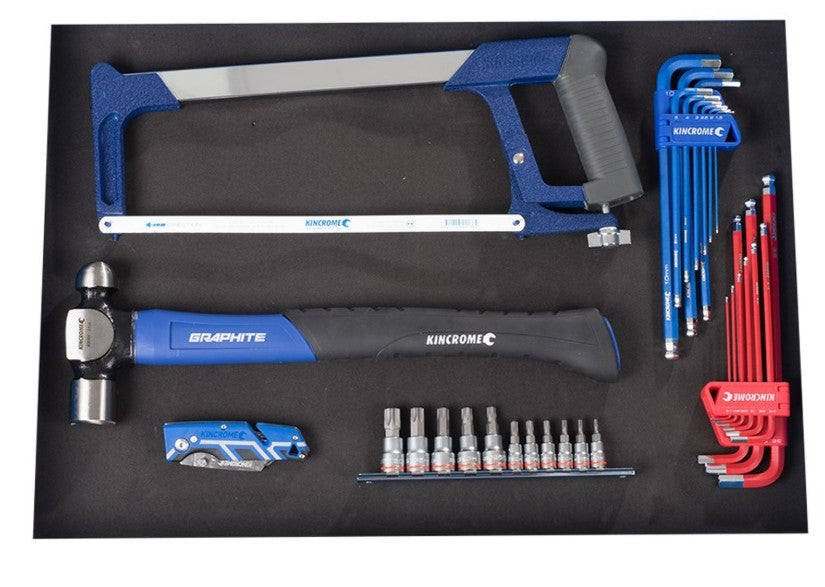 Kincrome EVOLUTION Deep Chest Tool Kit 174 Piece 7 Drawer 26" K1219 Tool Box Kincrome