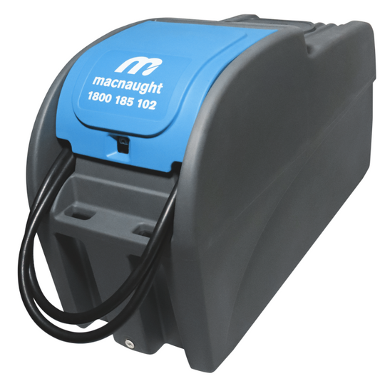 Macnaught 300L Poly Diesel Tank Slim With 12V Pump Kit MDT300L Macnaught Macnaught