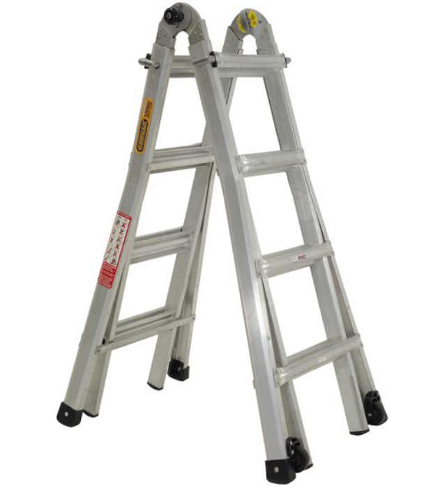 Gorilla Mighty 11 multi-purpose ladder Aluminium 120kg mm11-I Ladder Gorilla Hartman Group