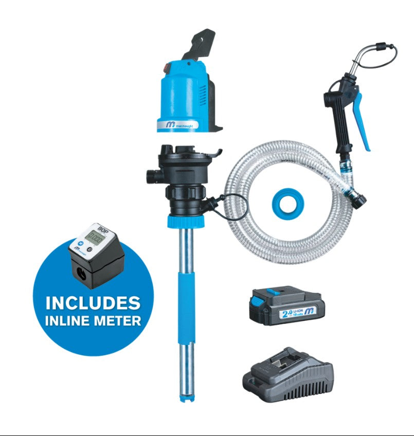 Macnaught BOP205L Starter Kit Universal with Inline Meter BP205S-UNA-IM pump BOP