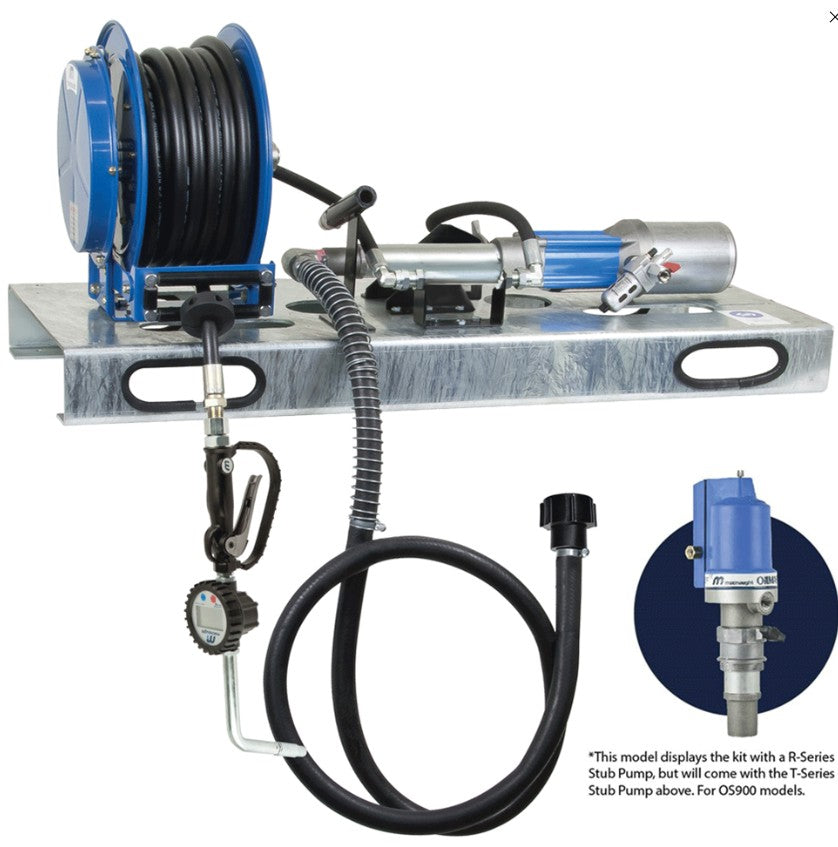 Macnaught IBC Oil Dispensing System 5:1 R Series Pump Metered Gun OS950GE-01 Storage Tank Macnaught