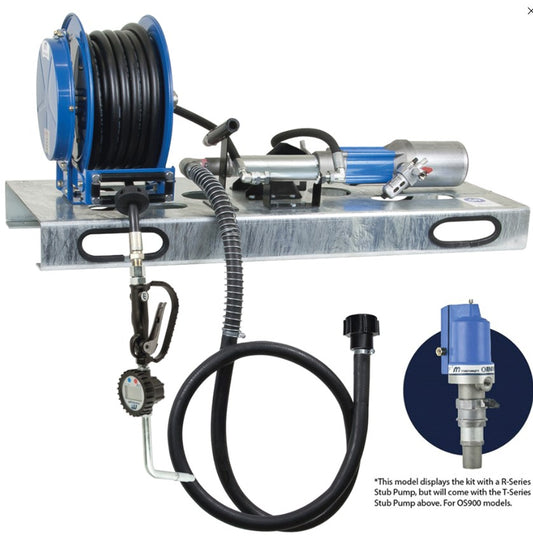Macnaught IBC Oil Dispensing System 5:1 R Series Pump Metered Gun OS950GE-01 Storage Tank Macnaught