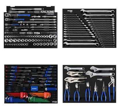 CONTOUR® Workshop Tool Kit 280 Piece 11 Drawer (29") Black K1950B Toolbox Kincrome