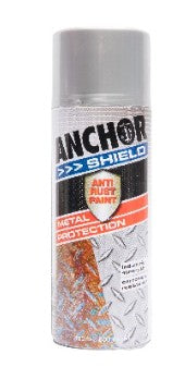 Anchor Shield Silver Metal Protection 300gm 49606 Spray Paint Anchor