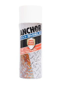 Anchor Shield Gloss White Metal Protection 300gm 49607 Spray Paint Anchor