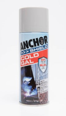 Anchor Shield Cold Galvanising 400gm 58053 Spray Paint Anchor
