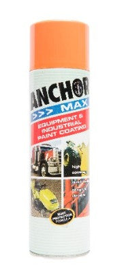Anchormax International Orange Spray Can Paint 400gm 58338 Spray Paint Anchor