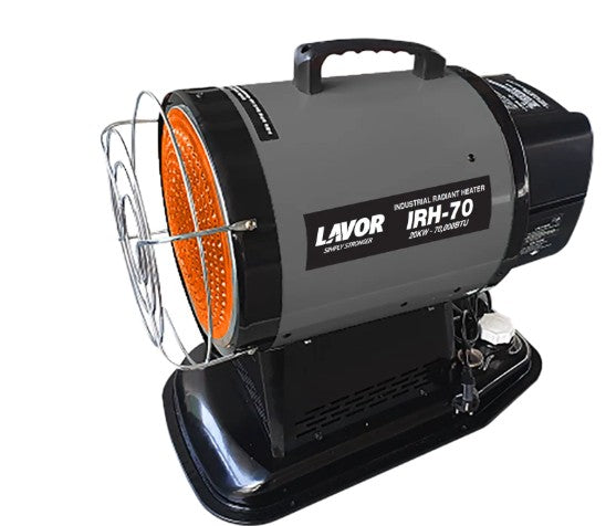 Lavorwash IRH-70 Industrial Radiant Heater 70,000BTU 8.700.0010 Heater Lavor Wash