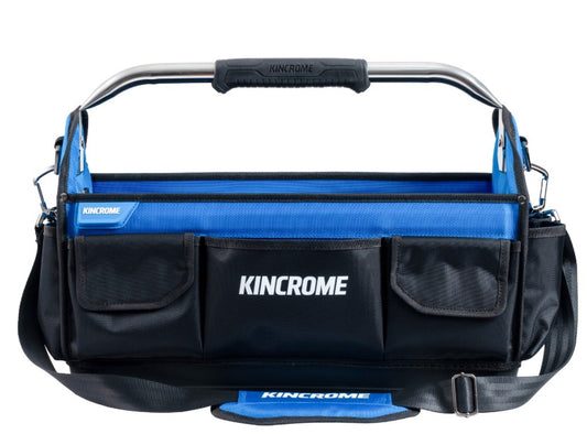 Kincrome Hard Base Open Tote Swivel Handle Bag 520mm Large K13521L Tool Bag Kincrome