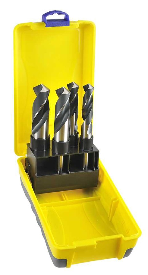 Bordo Drill Set  Reduced Shank Drill Set 16-25mm 4 pce ½inch Metric 2654-S1