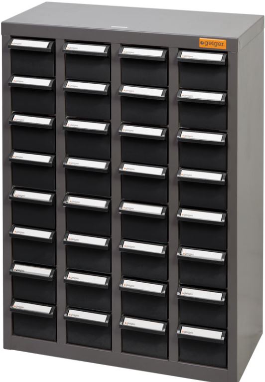 Geiger 32 Drawers A8 Parts Cabinet A8432 Parts Cabinet Geiger