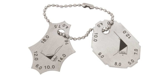 Accud Fillet Weld Gauge AC-972-012-01 gauge Accud