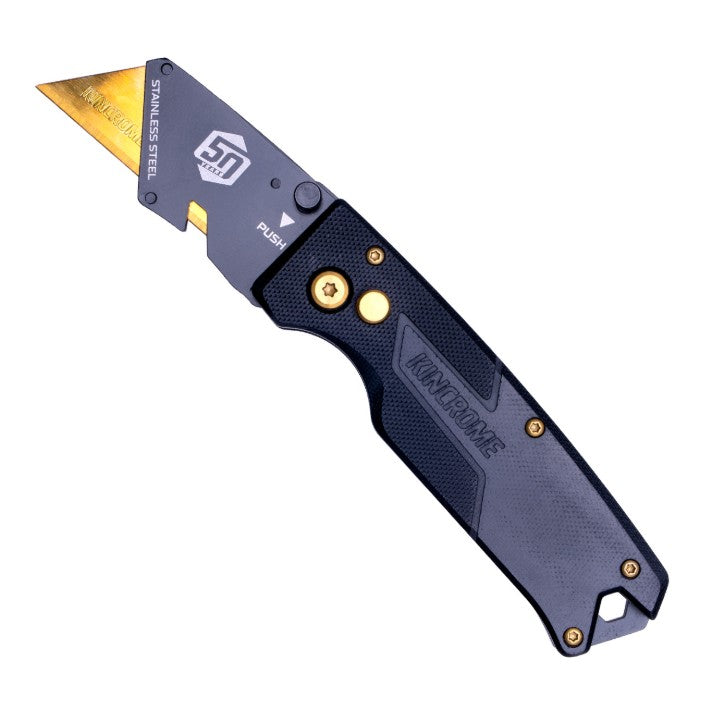 Kincrome 50th Anniversary Folding Utility Knife Pry Bar P6193ANV knife Kincrome