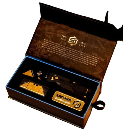 Kincrome 50th Anniversary Folding Utility Knife Pry Bar P6193ANV knife Kincrome