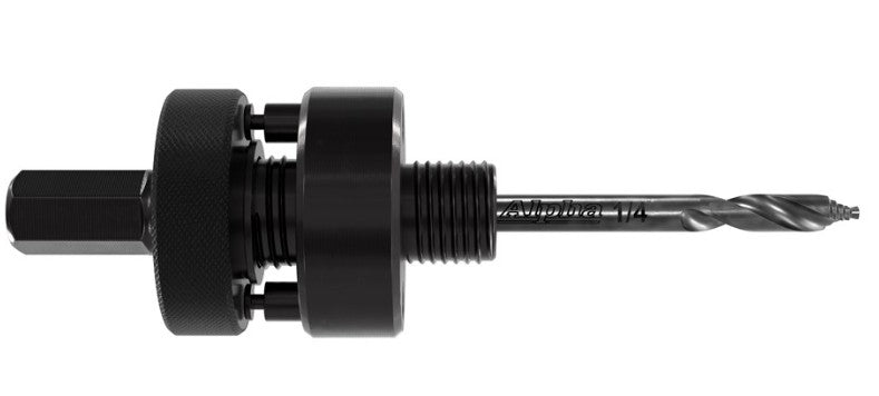 Alpha 32-250mm Onsite Plus Large Arbor to suit Holesaws Step Tip Pilot Drill ARBST-2 Drill Bit Alpha