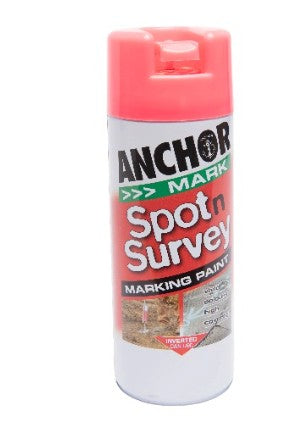Anchor Spot N Survey Red Fluorescent 350gm AS01 Paint Anchor