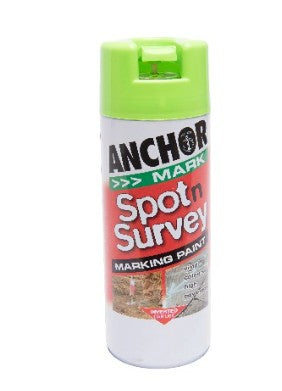 Anchor Spot N Survey Green Fluorescent 350gm AS05 Paint Anchor